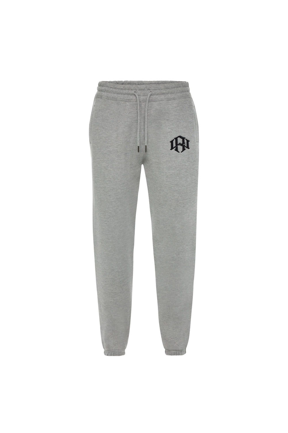 R. W LOGO SWEATPANTS HEATHER GREY by RENOWNEDWEAR - SWEATPANT available at RENOWNED WEAR 